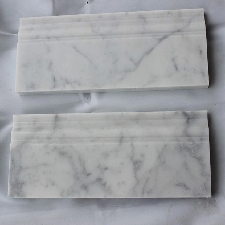 Carrara Marble Border Tiles (2) Carrara Marble Border Tiles (2)