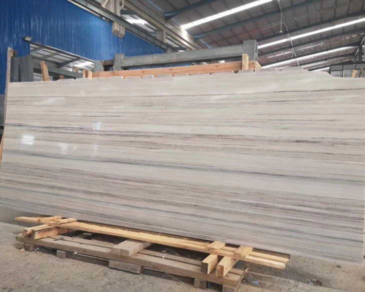 Crystal Wood Grain Marble Slabs