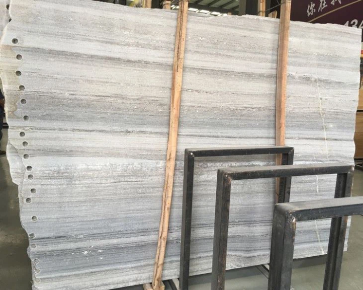 Crystal Wood Grain Marble Slabs
