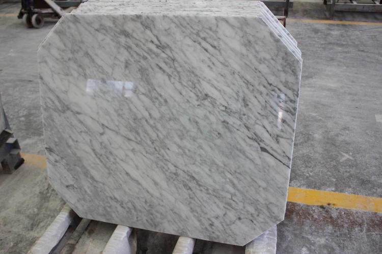 Carrara white marble table Carrara white marble table