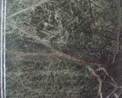 Slab carreg farmor gwyrdd coedwig law ar gyfer byrddau