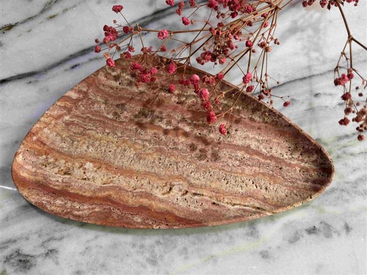 Travertino Classico Plate